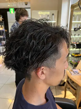 パーマ メンズ パーマ特化美容師 茂木広幸のヘアスタイル