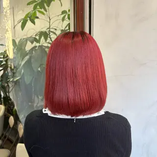 ミディアム カラー 髙木 優人のヘアスタイル