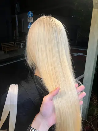 ロング カラー TSUMUGI ／ハイトーン🎀のヘアスタイル