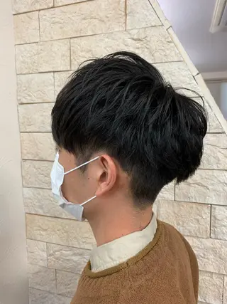 パーマ メンズ 田中 拓夢のヘアスタイル