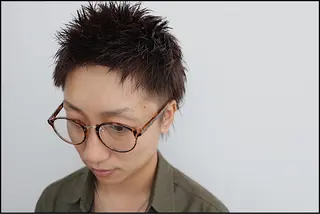 ショート メンズ soins de MaLilyのヘアスタイル