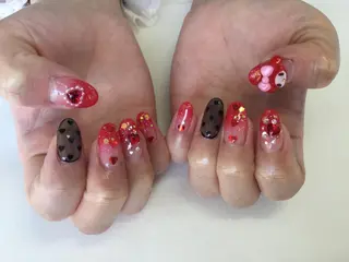 ネイル 💎🐰 saki. m 🐰💎のネイルデザイン