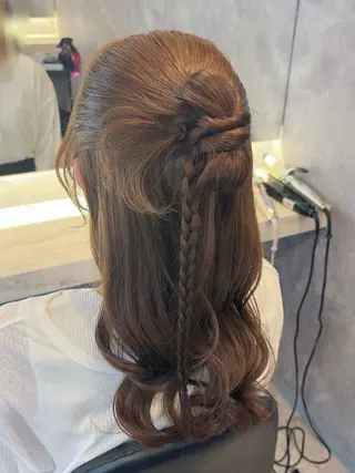 ロング ヘアアレンジ 🫧Maho【浦和】 艶カラー/ヘアメ🫧のヘアスタイル