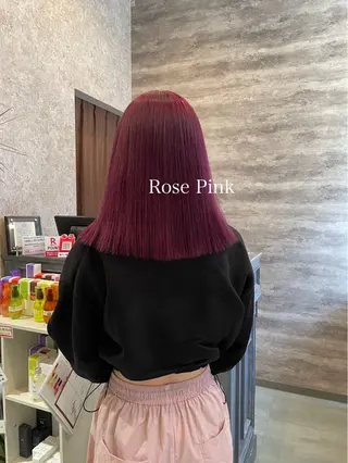 ミディアム カラー 🫟Blanco🫟 Color&Careのヘアスタイル