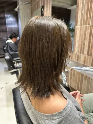 ミディアム 横浜/メンズ特化/ Farbe/田中颯斗のヘアスタイル