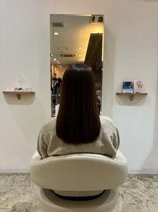 ロング 佐藤 優里のヘアスタイル