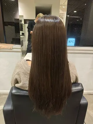 ロング カラー 佐藤 岬樹のヘアスタイル