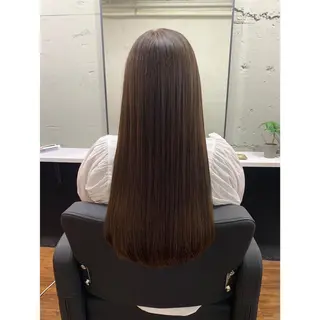 ロング 髪質改善専門　酸性ス トレート　縮毛矯正のヘアスタイル
