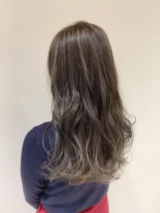 ロング カラー パーマ ヘアアレンジ キッズ MODE K´s eau髪質改善特化のヘアスタイル