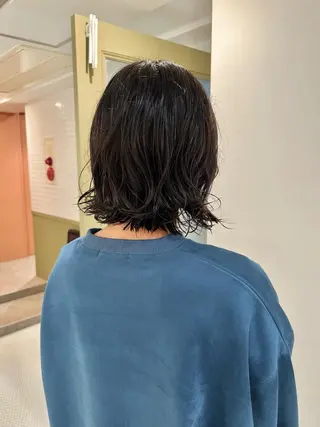 ミディアム パーマ メンズカット /パーマ🍀田畑玖音のヘアスタイル