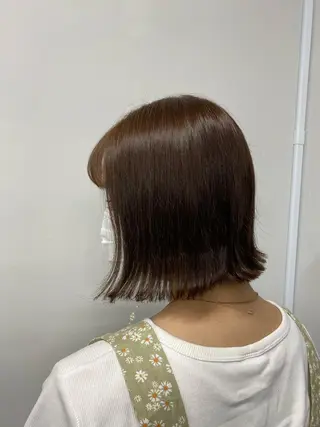 ミディアム カラー ヘアアレンジ TRU Shino🦋のマツエク・マツパデザイン