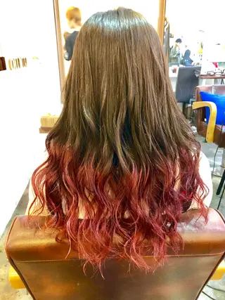 ロング 吉田 典弘のヘアスタイル