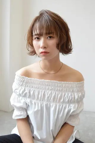 ショート 【今だけブリーチ 限定価格💕】すみのヘアスタイル