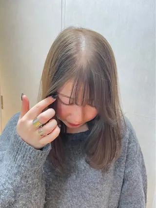 カラー 暖色/透明感カラー /nanami★のヘアスタイル