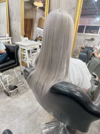 ロング カラー ☀️ハイトーンボブ ☀️石川 海斗のヘアスタイル