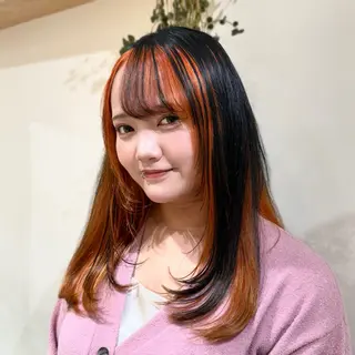 ロング カラー モテhair♡.* ﾏﾂｴｸ/さくら🍨のマツエク・マツパデザイン