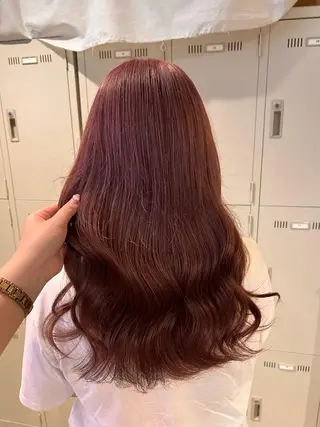 セミロング 💖札幌カラー 指名No.1💖玲奈のヘアスタイル