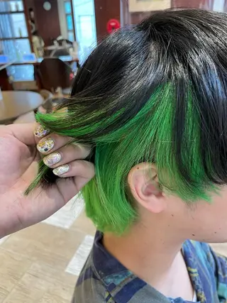 カラー メンズ EARTH菊名店👾 ひらのすぐるのヘアスタイル