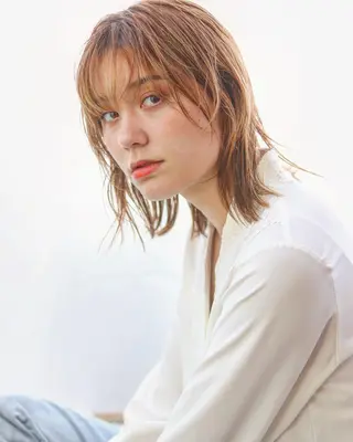 ミディアム 鈴畑 皓平のヘアスタイル