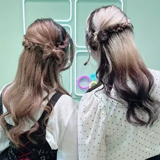 ロング 横浜/ヘアメ/ エクステ/かなこ🌹のヘアスタイル