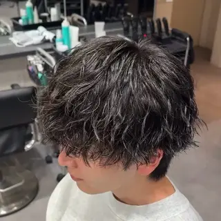 パーマ ✨メンズパーマ必見✨ 🫧メンズ専門ひびきのヘアスタイル