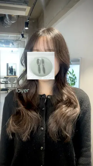 ロング rena 🕯colorのヘアスタイル