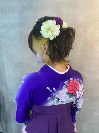 ヘアアレンジ 大天使 まいめろのヘアスタイル