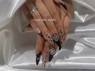 ネイル HOSHI ⭐️辻堂 /藤沢ガーリーネイルのネイルデザイン