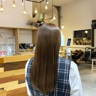 ロング カラー 大西 未来のヘアスタイル