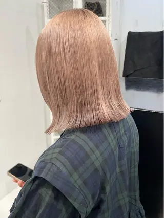 ミディアム カラー HARU//原宿🤍 リピート率NO.1のヘアスタイル