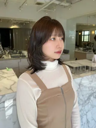 ミディアム haruna .のヘアスタイル