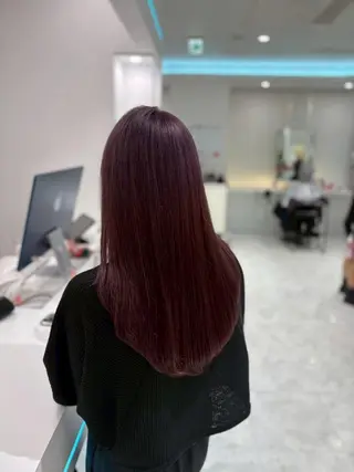 カラー ブリーチなし🪞 ベージュブラウン🤎のヘアスタイル