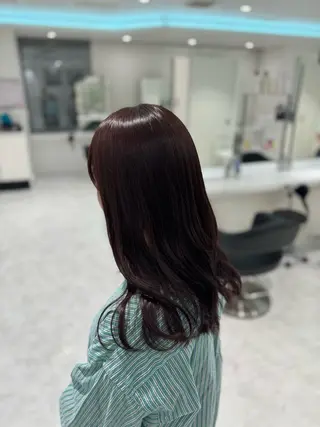 カラー 🤍ブリーチなし ブラウンhimi🤍のヘアスタイル