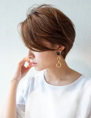 ショート 💫Silk-lei 大久保晴稀💫のヘアスタイル