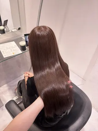 ロング カラー 髪質改善🩰透明感カ ラー🎀hinanoのヘアスタイル