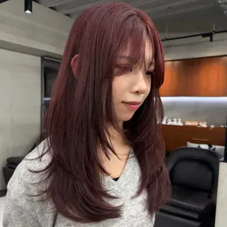 ロング カラー 🍒暖色カラー🍒 渋谷/YUUのヘアスタイル