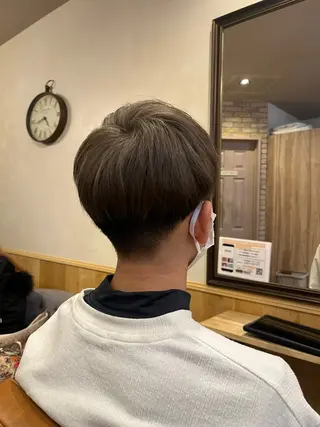 カラー メンズ 亀井寿葵  京橋 /韓国ヘア/レイヤーのヘアスタイル