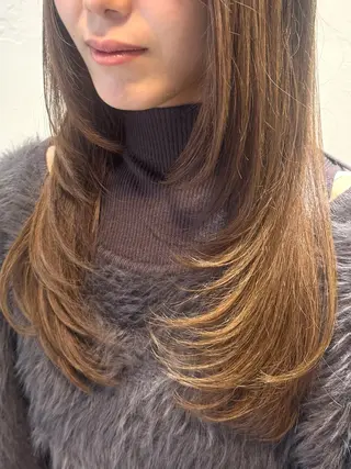ロング カラー 坂井田 浩樹のヘアスタイル