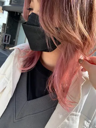 セミロング カラー hair &make EPICRUMIのヘアスタイル