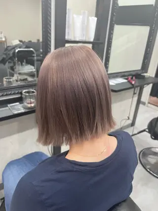 ロング カラー ハイトーン髪質改善 🫧大阪/kanonのヘアスタイル