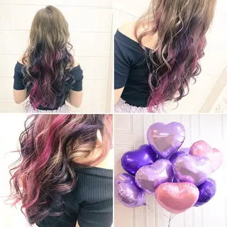セミロング カラー ✨️眉毛、派手髪、 ハイトーンShinの眉毛・アイブロウイメージ
