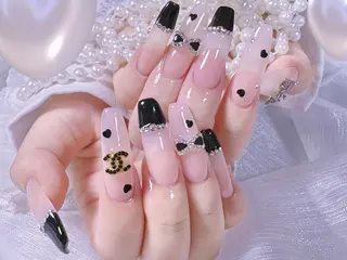 ネイル 🎀鈴音🎀 ワンホンネイルのネイルデザイン
