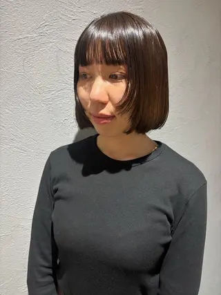 ショート Maki /透明感カラーのヘアスタイル