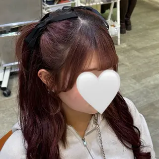 🇰🇷韓国レイヤー 多幸感メイク🤍のヘアスタイル