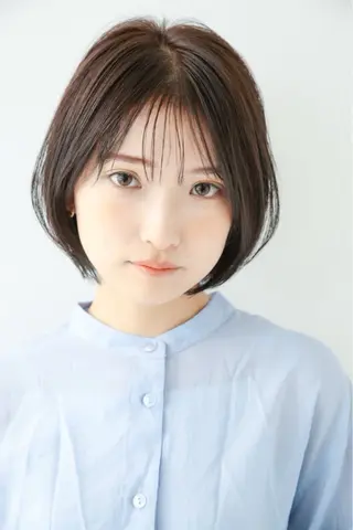 ショート 透明感カラー/ボブ/ 瀬島せりかのヘアスタイル