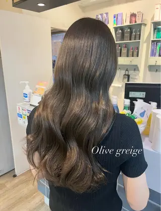 セミロング N°+aero 🤍ユメのヘアスタイル