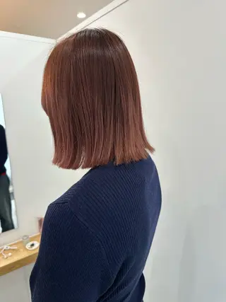 ミディアム カラー レイヤー/ナチュラル 💐nao.のヘアスタイル