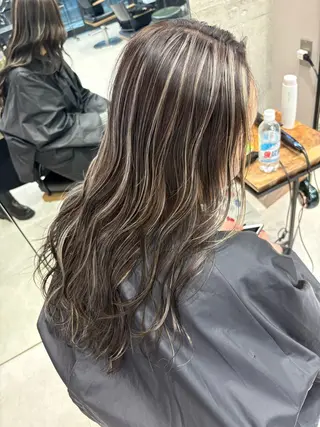 ロング カラー ♡ハイライトカラー shinri♡のヘアスタイル