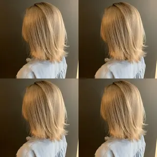 ショート カラー ✨縮毛矯正✖︎顔周り レイヤー✨ナカムラのヘアスタイル
