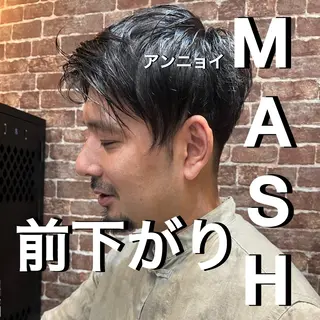 ショート メンズ 久木原 ゆりのヘアスタイル